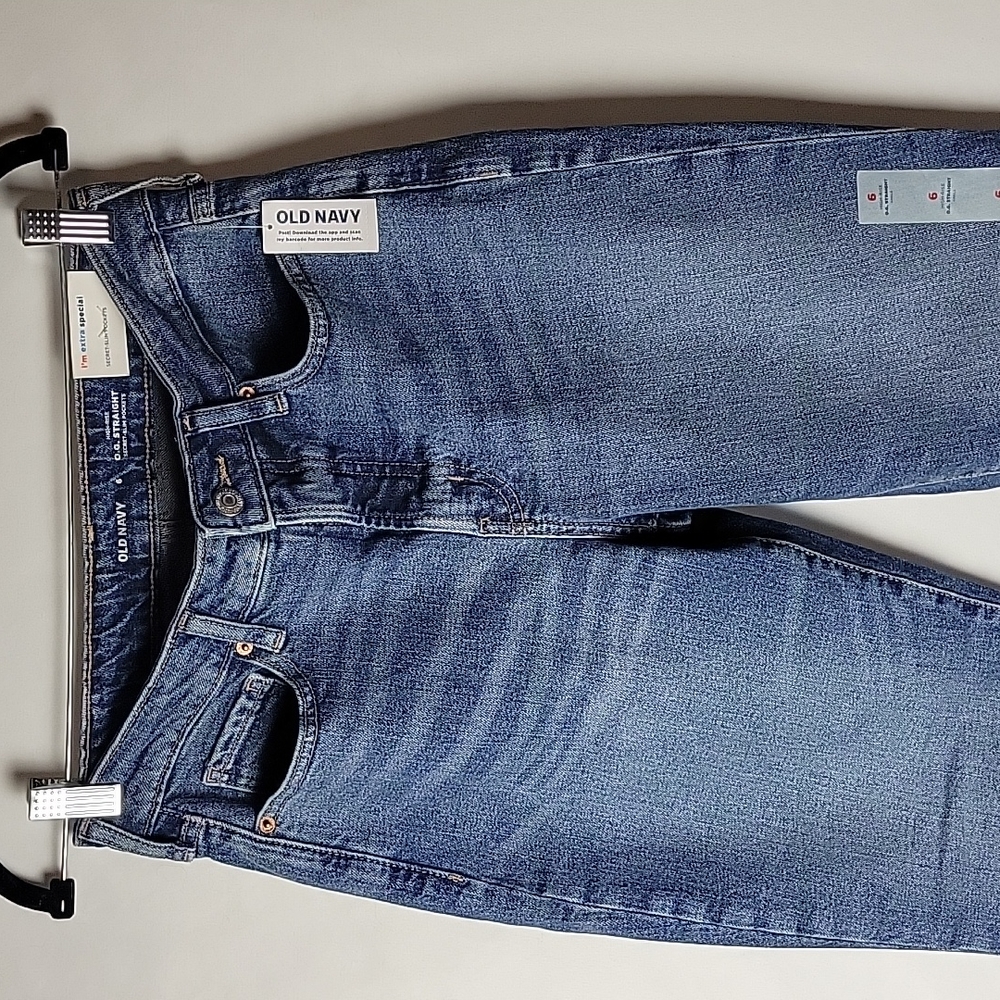 Old Navy, High-Waisted, Straight, Ankle Jeans, Size 6